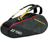 Professional Yonex Badminton Bag Sports Backpack With Shoes Compartment For 3-4 Racquets