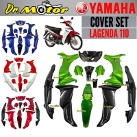 LAGENDA 110 LAGENDA110 SRL 110 SRL110 COVERSET COVER SET BODY CAVER KAVER BODY SET COMPLETE BLACK GR