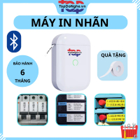 Máy in nhiệt mini cầm tay bluetooth PIKDIK D11 in nhãn thiết bị, làm dấu dây điện mạng, camera ma