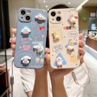 Cinnamoroll Cartoon Phone Case Sanrio Anime Apple Iphone 14 13 12 11 Pro Max X Xr Xs Plus Soft Silicone Shockproof Cover Case