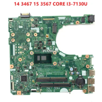 For Dell Inspiron 14 3467 15 3567 INTEL CORE I3-7130U CPU Laptop Motherboard 07D5J9 CN-07D5J9 15341-1 Notebook 100% Working