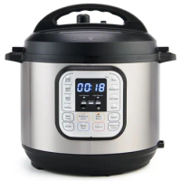 Duo 8 Qt Electric Pressure Cooker, 7-in-1 Slow Cooker, Rice Cooker, Steamer, Sauté, Yogurt Maker, Warmer &amp; Sterilizer