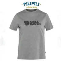 Kaos Wanita Fjallraven Logo Tee Women Grey - Melange
