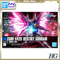 BANDAI Original HGCE 1/144 Destiny Gundam Mobile Suit Gundam Seed Destiny Gunpla Model Kit Assembly/Assembling