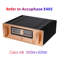 Refer to Accuphase E405 Class AB 300W+300W 4Ω high-power amplifier for home use, hifi fever level, pure rear stage