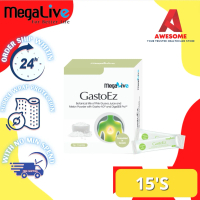MegaLive GastoEz 15's | Digestion | Pink Guava Juice and Melon Powder