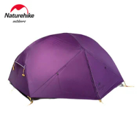 Naturehike Mongar 2 Backpacking Tent Ultralight Waterproof 20D Nylon 3 Season Tent 2 Persons Hiking Tent Outdoor Camping Tent