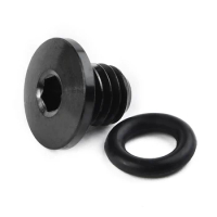 Bike Bicycle Bleed Titanium Screw &amp; O-Ring For-Shimano XT/SLX/Zee/Deore LX 8.85mm/10mm Steel Oil Filling Hole Screw Bolts Parts