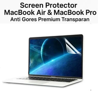 Screen Protector Pelindung layar Macbook Pro 13 inch M1/M2 & Macbook Air M1 13.3 Inchi