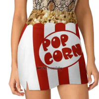Popcorn Women Tennis Skirts Golf Badminton Pantskirt Sports Phone Pocket Skort Popcorn Ladies Short Skirt Skirts