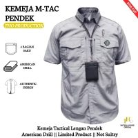 ￼KEMEJA TACTICAL T1 LENGAN PENDEK / KEMEJA LAPANGAN PENDEK / KEMEJA MTAC DRILL PENDEK Pria Kerja
