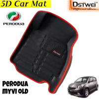DSTWEI 5D Car Mat For Perodua Myvi 2005-2010