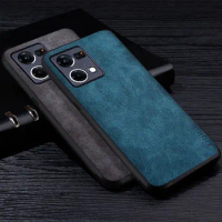Premium PU Leather Phone Case for Oppo Reno7 Reno 7 4G F21 Pro Scratch-Resistant Solid Color Cover for Oppo Reno 7 Case