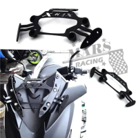 Motorcycle front Stand Holder Smartphone Mobile Phone bracket GPS Plate mirror Bracket For Yamaha XMAX X-MAX 250 300 2017-2019