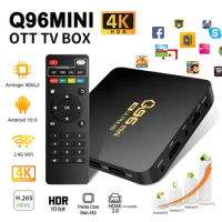 Q96mini Tv Box Android 10 Fast Top Box H96MAX Android10.0 4K Us Eu Uk Au Set Top Box RAM 1GB ROM 8GB Media Player Tv Box