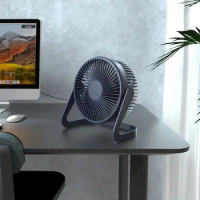 Portable USB Desk Fan Small Personal Desktop Table Fan with Quiet Operation Rechagreable Mini Fan for Office Bedroom Table Fans