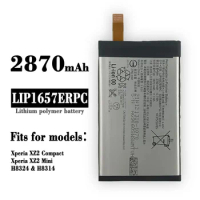 New 2870mAh LIP1657ERPC Phone Battery For Sony Xperia XZ2 Compact XZ2 Mini H8324 H8314 SO-05K Batteries Bateria + FREE TOOLS