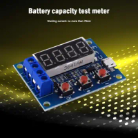 Battery Capacity Tester Module 18650 Lithium Lead-Acid Discharge Meter Battery Tester Checker Tools Accessories
