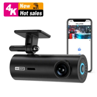 New factory box Mini hidden 4k dash cam outlet hd night vision car dvr 4k dashcam wifi dash camera for cars car black