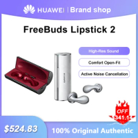 HUAWEI FreeBuds Lipstick 2 Bluetooth Headset High Resolution Sound Sports Earphones Comfort Open-Fit Active Noise Cancellation