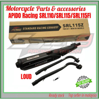 LAGENDA SRL110 SRL115 SRL115Fi EXHAUST APIDO RACING SRL 115FI exzos cutting standard ekzos