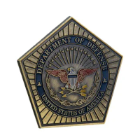 Pentagon Department of Defense Challenge Coin US Navy Sailor's Creed Challenge Coin