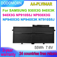 DODOMORN AA-PLVN4AR Laptop Battery For SAMSUNG 940X3G 940X3K NP940X3G NP940X3K NT930X3G NP910S5J NT910S5J 7.6V 55Wh 7300mAh