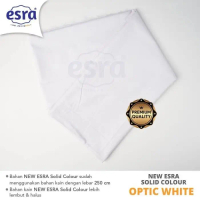Sarung bantal tidur | pillow case | katun lokal premium polos white - bantal 45x65