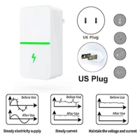 5 PCS Stopwatt Energy Saving Device Stopwatt Energy Saver Stop Watt Energy Saver US Plug