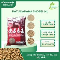 Đất Nung Nhật Akadama Shosei 14L - Dùng cho Bonsai, Sen Đá, Làm Thủy Sinh