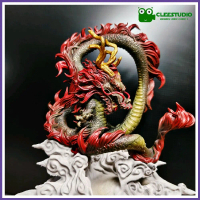 Mô hình thần thú Hỏa Long,Rồng lửa,in resin 3D chất lượng cao