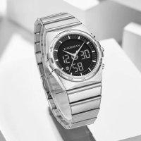 KADEMAN Top Luxury Brand New Men Watch Fashion Sport Waterproof Chronograph Male Satianless Steel Wristwatch Relogio Masculino