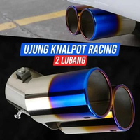 JSAutomotive Variasi Tip Muffler ujung pipa knalpot Mobil Universal
