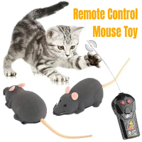 Electric Wireless Remote Control Rat Toys Cat Interactive Toy Boredom Relief Kitten Teasing Toy