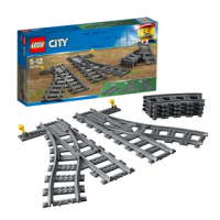 【LEGO 樂高】城市系列 切換式軌道 60238(60238)