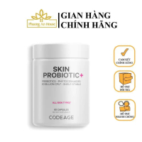 Thực phẩm hỗ trợ bổ sung sức khỏe Skin Probiotic Codeage 60v