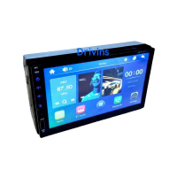 Head Unit Double Din Mp5 Deckless Dhd-4300 7” Inch Mirror Link Full Glass Universal Car Kabel Pasti 