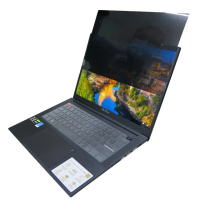 【Ezstick】ASUS VivoBook Pro M7400 M7400QE 筆電用 防藍光 防窺片(左右防窺)