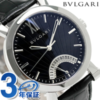 ブルガリ 時計 BVLGARI ソティリオ 42mm 自動巻き SB42BSLDR 手錶 ブラック 記念品
