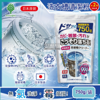 2件超值組 日本Novopin 無氯發泡洗衣機槽清潔劑750g/袋(衣物洗衣清洗淨更乾淨)