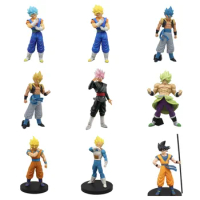 Son Goku Super Saiyan Figure Anime Dragon Ball Goku DBZ Action Figure Model Gifts Collectible Figurines for Kids Figure Toys