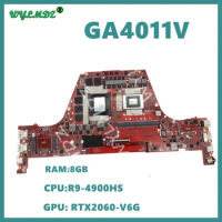 GA401IV R9-4900HS CPU RTX2060-V6G GPU 8GB-RAM Mainboard For Asus ROG GA401IV GA401I GA401IU GA401II GA401IVC Laptop Motherboard