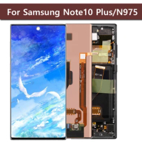 Tested Note10 Plus LCD Screen For Samsung Galaxy Note 10 Plus N975 N975F LCD Display Touch Screen Digitizer Assembly Replacement