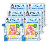 【日本森下仁丹】晶球益生菌-幼兒保健 6盒組(14包/盒-比菲德氏菌)