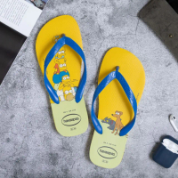 【havaianas 哈瓦仕最優惠】SIMPSONS 黃藍帶(拖鞋 男鞋 夾腳拖 素色 巴西)