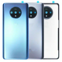 Rear Door Housing Glass Battery Back Cover with Camera Lens and Adhesive For OnePlus 7T 1+7T