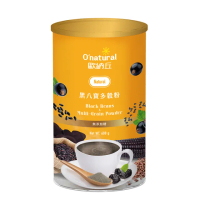 【Onatural歐納丘】黑八寶多穀粉600gx1罐(無添加糖無防腐劑、特選八種黑色穀物 以冷凍乾燥技術製作穀粉)