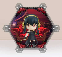 【AOWOBOX】Good Smile 黏土人 SPY×FAMILY 間諜家家酒 安妮亞 約兒 六角形 磁吸 展示盒