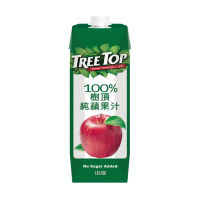 【Tree Top 樹頂】100%蘋果汁1000ml X 10入(樹頂蘋果汁)