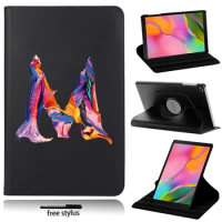 360 Degree Rotating Flip Cover Case For Samsung Galaxy Tab A8 10.5 X200/Tab A 10.1 2019 T510/S6 Lite 10.4 P610/A7 10.4 T500 T505